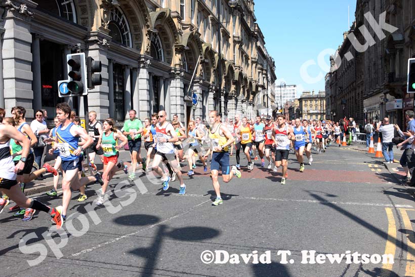 Start of the Blaydon Races, June 9th.